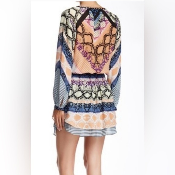 Hale Bob silk dropped waist dress - Picture 2 of 11